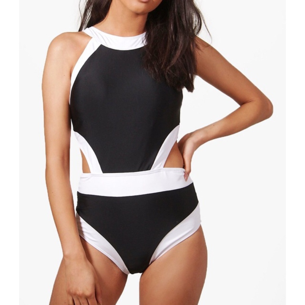 Boohoo one piece swimsuit